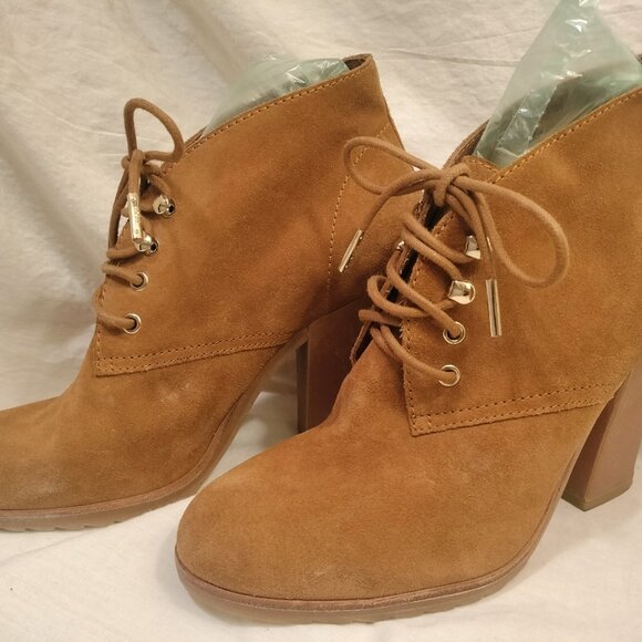 Michael Kors Elliott Bootie Genuine Leather Suede - Picture 8 of 12